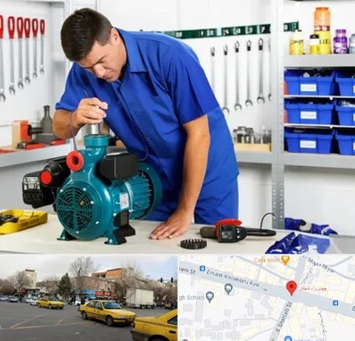 نمایندگی پمپ آب پنتاکس در شهناز تبریز 