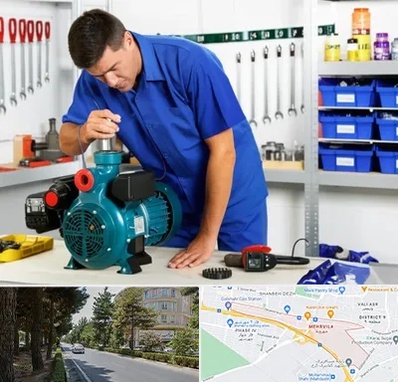 نمایندگی پمپ آب پنتاکس در مهرویلا کرج 