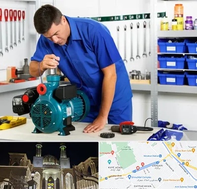 نمایندگی پمپ آب پنتاکس در زرگری شیراز 