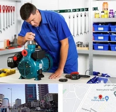 نمایندگی پمپ آب پنتاکس در چهارراه طالقانی کرج 