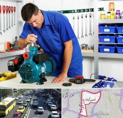 نمایندگی پمپ آب پنتاکس در امیرآباد