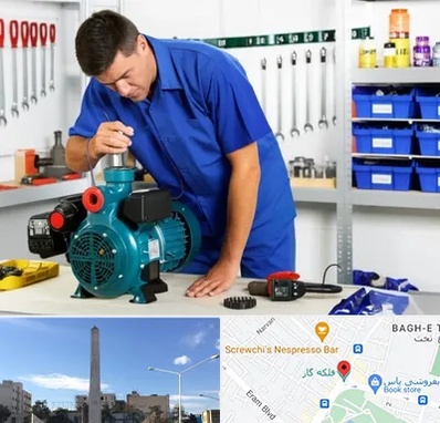 نمایندگی پمپ آب پنتاکس در فلکه گاز شیراز 