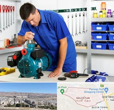 نمایندگی پمپ آب پنتاکس در شهرک گلستان شیراز 