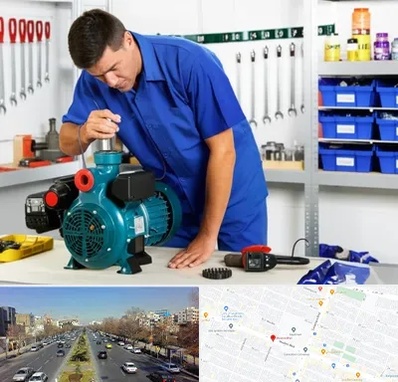 نمایندگی پمپ آب پنتاکس در بلوار معلم مشهد 