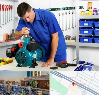 نمایندگی پمپ آب پنتاکس در لاله پارک تبریز 