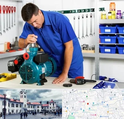 نمایندگی پمپ آب پنتاکس در میدان شهرداری رشت 