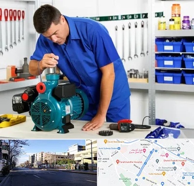 نمایندگی پمپ آب پنتاکس در خیابان ملاصدرا شیراز 