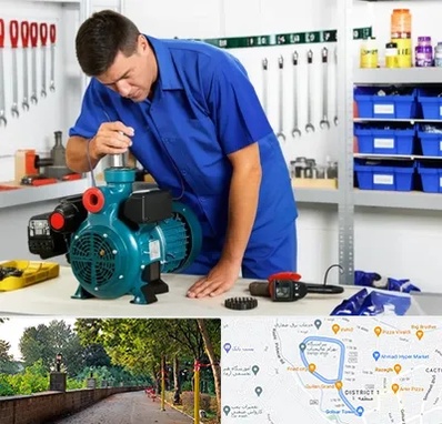 نمایندگی پمپ آب پنتاکس در بلوار گیلان رشت 