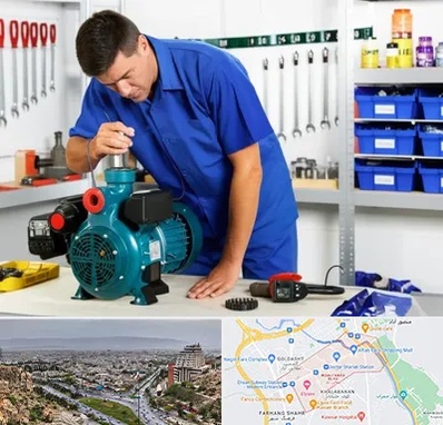 نمایندگی پمپ آب پنتاکس در معالی آباد شیراز 