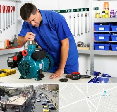نمایندگی پمپ آب پنتاکس در خیابان دماوند