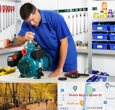 نمایندگی پمپ آب پنتاکس در چهارباغ اصفهان 