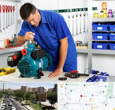 نمایندگی پمپ آب پنتاکس در شهرک آزمایش 