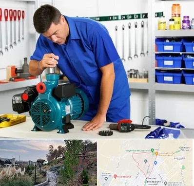 نمایندگی پمپ آب پنتاکس در باغستان کرج 