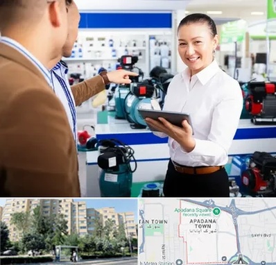 نمایندگی پمپ آب الکتروژن در آپادانا 