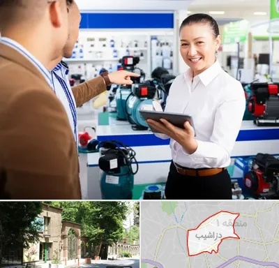 نمایندگی پمپ آب الکتروژن در دزاشیب