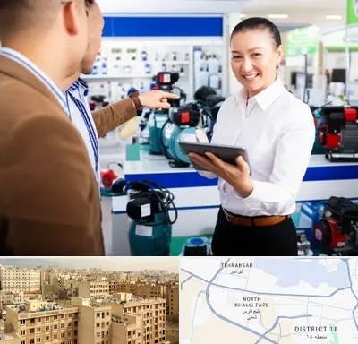 نمایندگی پمپ آب الکتروژن در جنوب غرب تهران