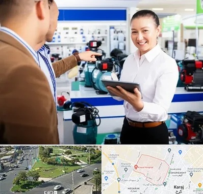 نمایندگی پمپ آب الکتروژن در شاهین ویلا کرج 