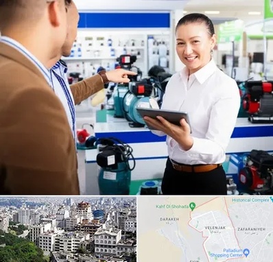نمایندگی پمپ آب الکتروژن در ولنجک 