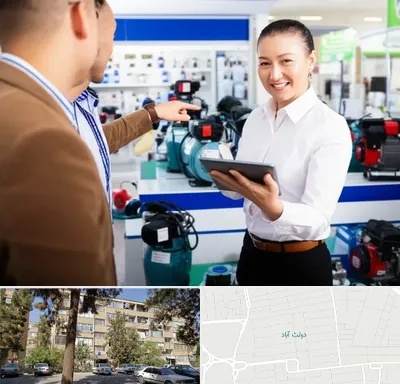 نمایندگی پمپ آب الکتروژن در دولت آباد