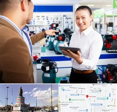 نمایندگی پمپ آب الکتروژن در کارگر جنوبی 