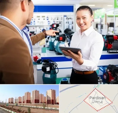 نمایندگی پمپ آب الکتروژن در پردیسان قم 