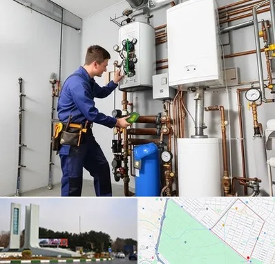 تعمیر موتورخانه در بلوار فلسیطین مشهد 