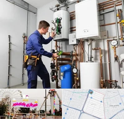 تعمیر موتورخانه در پادادشهر اهواز 