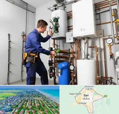 تعمیر موتورخانه در ساری