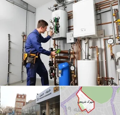 تعمیر موتورخانه در شهرک شریعتی