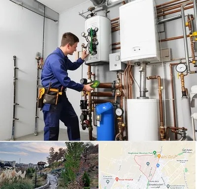 تعمیر موتورخانه در باغستان کرج 