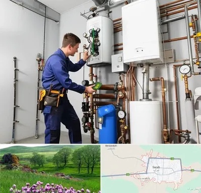 تعمیر موتورخانه در سراب