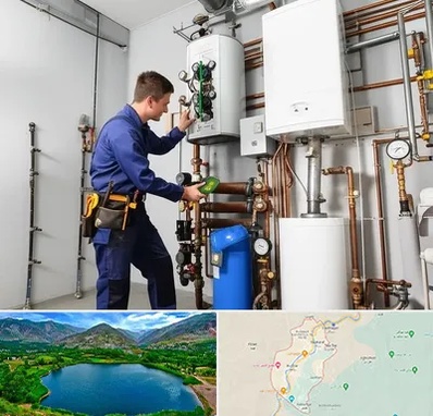 تعمیر موتورخانه در رودبار