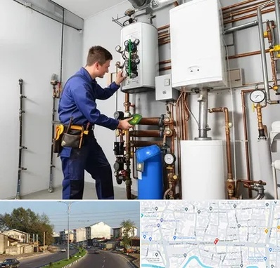 تعمیر موتورخانه در ضیابری رشت