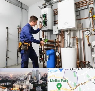 تعمیر موتورخانه در الهیه 