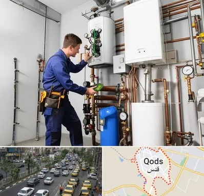 تعمیر موتورخانه در شهر قدس