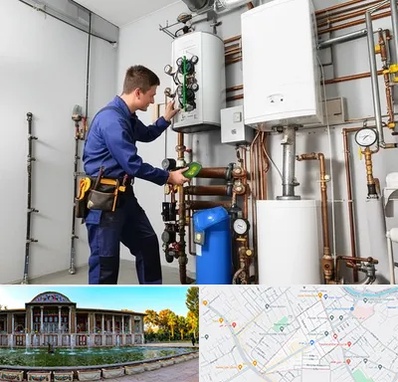 تعمیر موتورخانه در عفیف آباد شیراز 