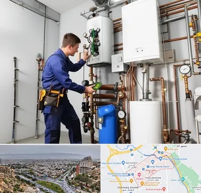 تعمیر موتورخانه در معالی آباد شیراز 