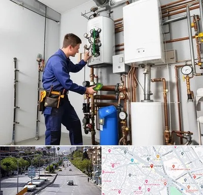 تعمیر موتورخانه در خیابان زند شیراز 