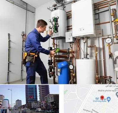 تعمیر موتورخانه در چهارراه طالقانی کرج 