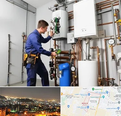 تعمیر موتورخانه در مارلیک کرج 