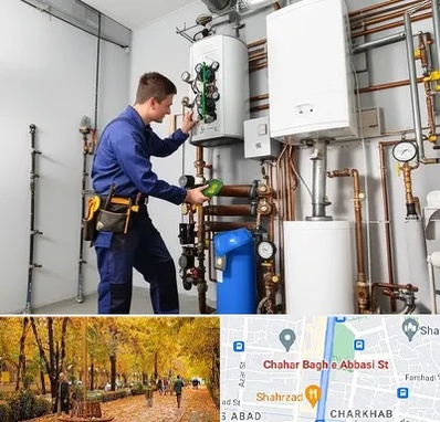 تعمیر موتورخانه در چهارباغ اصفهان 