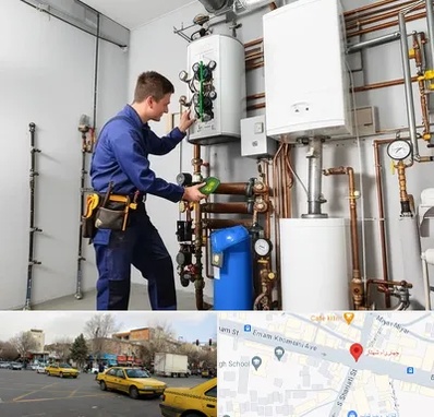 تعمیر موتورخانه در شهناز تبریز 