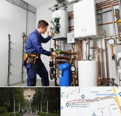 تعمیر موتورخانه در بلوار معلم رشت 