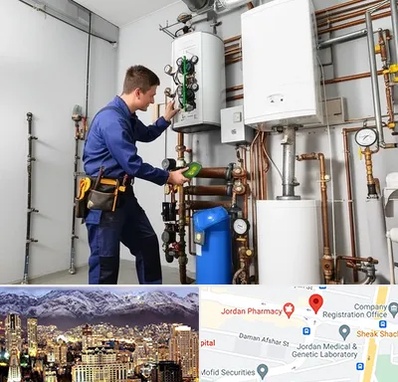 تعمیر موتورخانه در جردن 