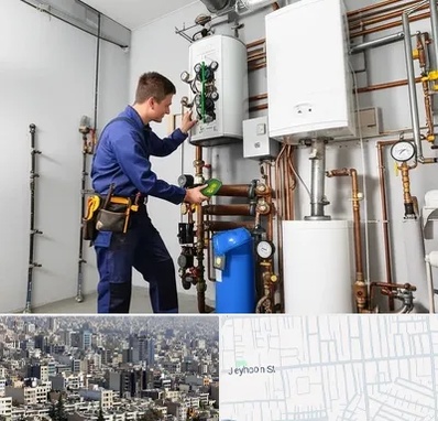 تعمیر موتورخانه در جیحون 