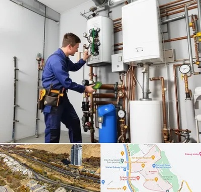 تعمیر موتورخانه در خیابان نیایش شیراز 