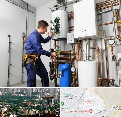 تعمیر موتورخانه در عظیمیه کرج 