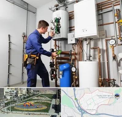 تعمیر موتورخانه در مرزداران تبریز 