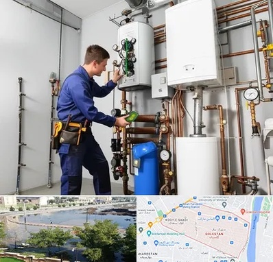 تعمیر موتورخانه در گلستان اهواز 