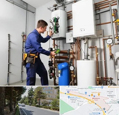 تعمیر موتورخانه در مهرویلا کرج 